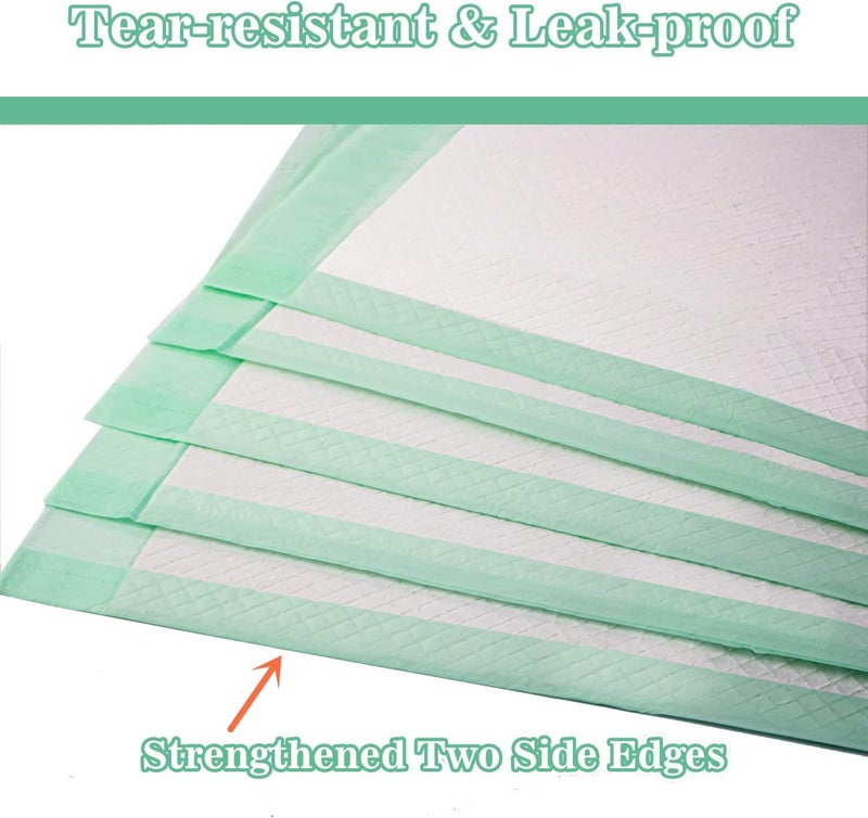 MILDPLUS Disposable Underpads with Adhesive Tapes 23'' X 36'' Chucks Pads Heavy Absorbency Incontinence Pads, Waterproof Pee Pads, Thicker Chux Pads for Unisex Adult, Kids and Pet (40 Count) - Image 3